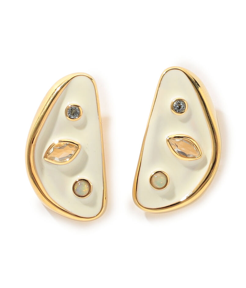 Lizzie Fortunato ISOLA STUD ピアス