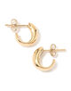 Otiumberg. Mini Wrap Hoops ピアス