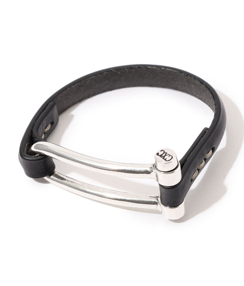CXC　BUCKLE X LEATHER　ブレスレット