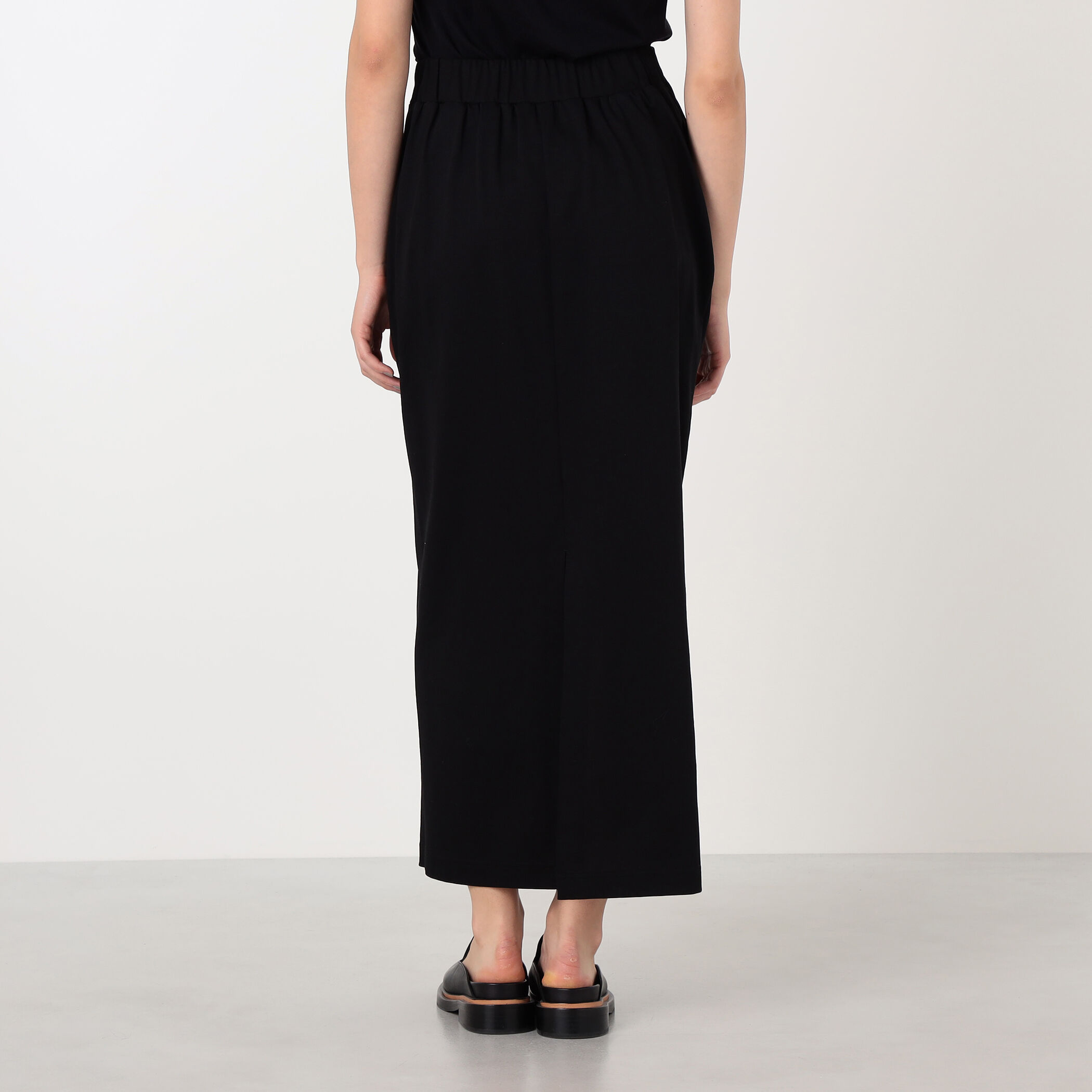 Mame Kurogouchi Cotton Jersey Asymmetric Skirt アシンメトリー