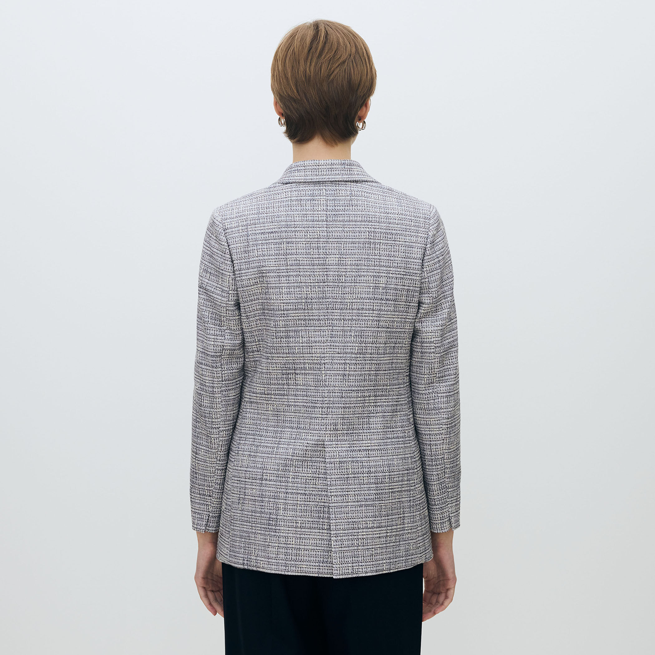 ラメツイード ダブルブレストジャケット｜トゥモローランド 公式通販