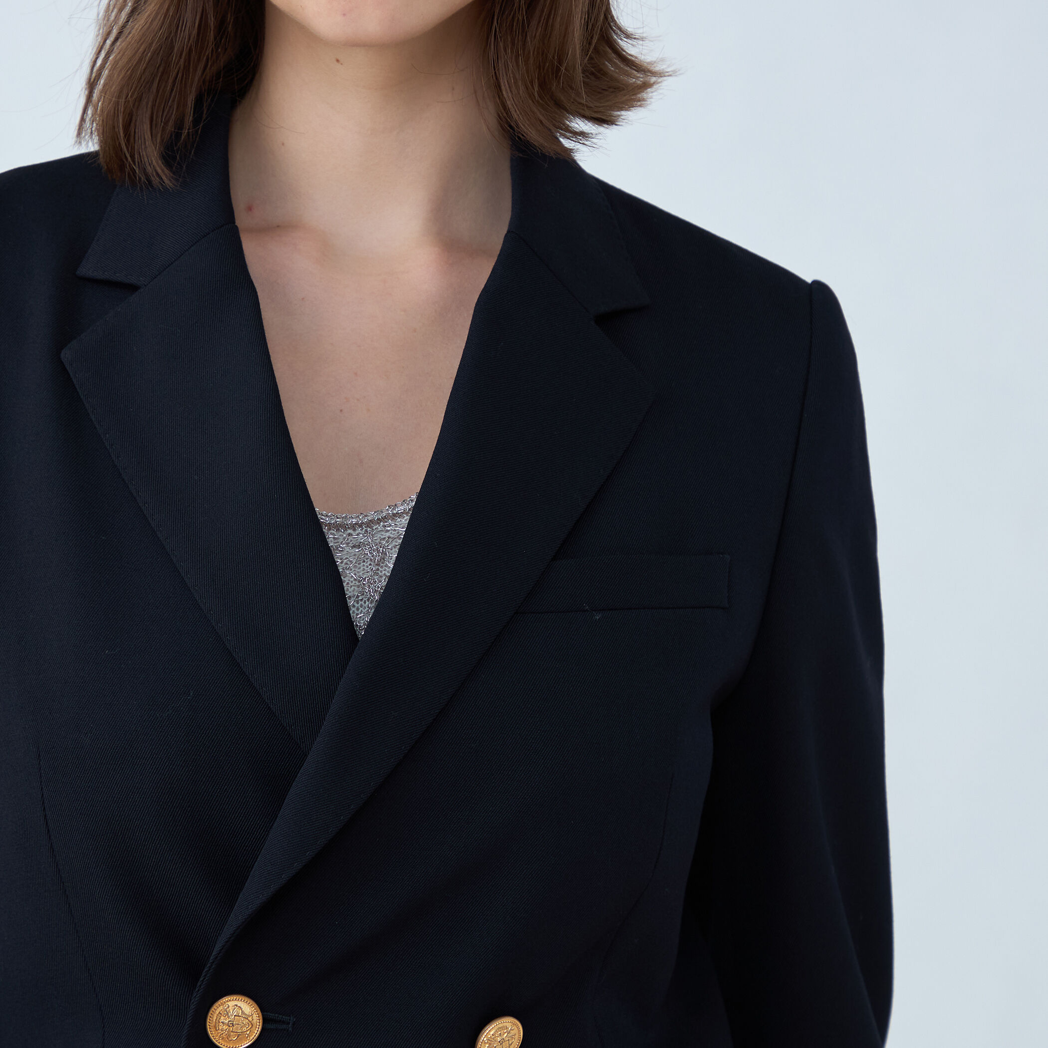 ビンテージギャバジン ダブルブレストジャケット｜トゥモローランド