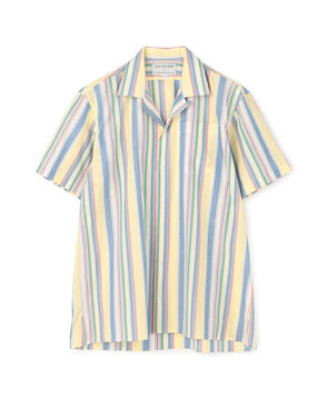 【別注】INDIVIZUALIZED SHIRTS コットン キャンプカラーシャツ