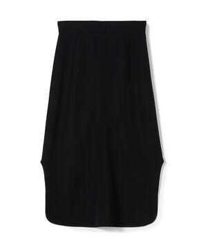 ウールギャバジン フレアミディスカート