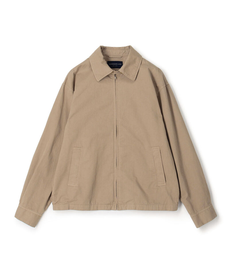 コットンツイル ジップアップブルゾン SONDRIO