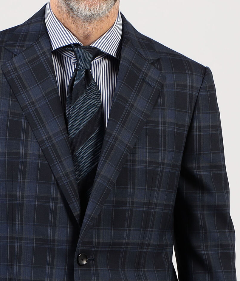 Super120'sウール シングルブレステッド2Bジャケット Dormeuil Super120'sウール シングルブレステッド2Bジャケット Dormeuil