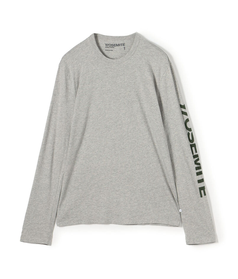 YOSEMITE グラフィックプリント ロングスリーブプルオーバー MHE3351AM
