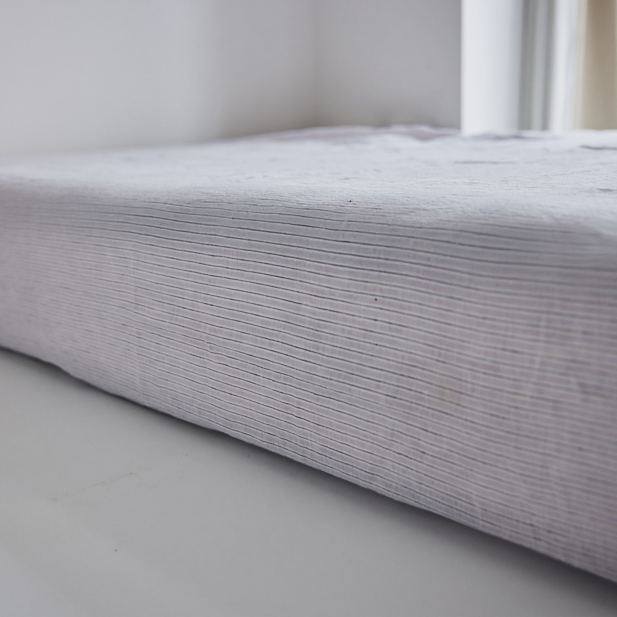 ストライプリネン フラットシーツ（シングル）｜トゥモローランド 公式通販