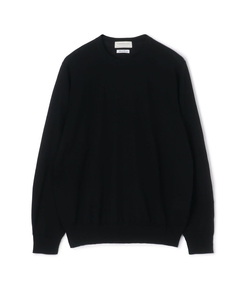 TOMORROWLAND tricot スーパーファインメリノウール クルーネックプルオーバー S-WOOL
