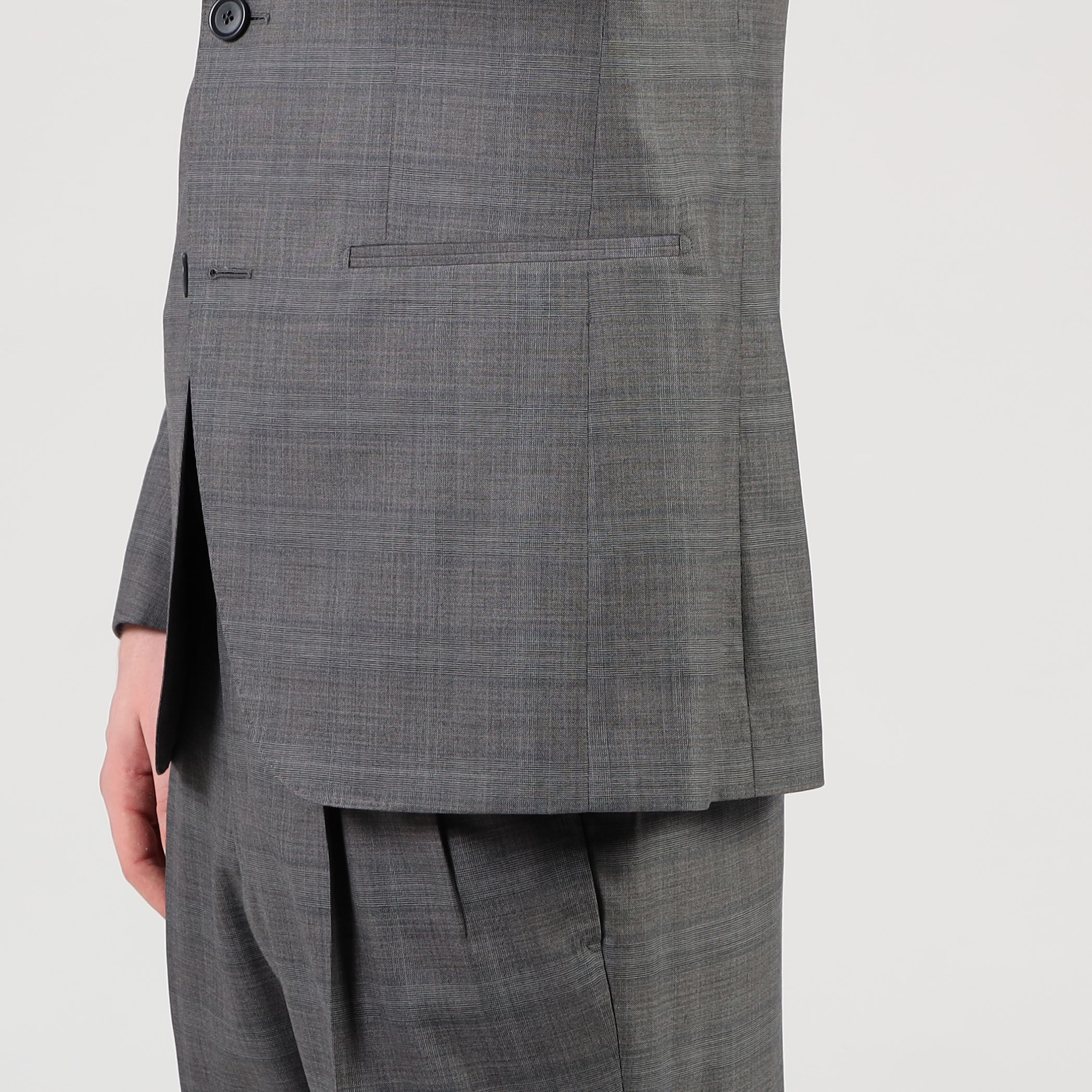 Super170'sウール 段返り3Bスーツ ERMENEGILDO ZEGNA 15MILMIL15 MADE IN JAPAN｜トゥモローランド  公式通販