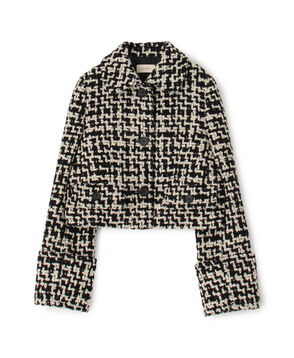 ビンテージブークレーツイード ショートジャケット