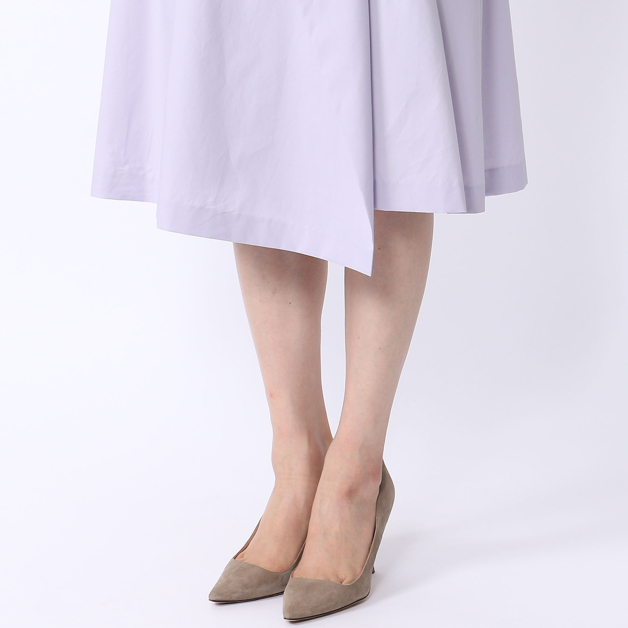 コットン アシンメトリーフレアスカート｜トゥモローランド 公式通販