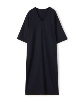 ミルドスムース Vネックワンピース