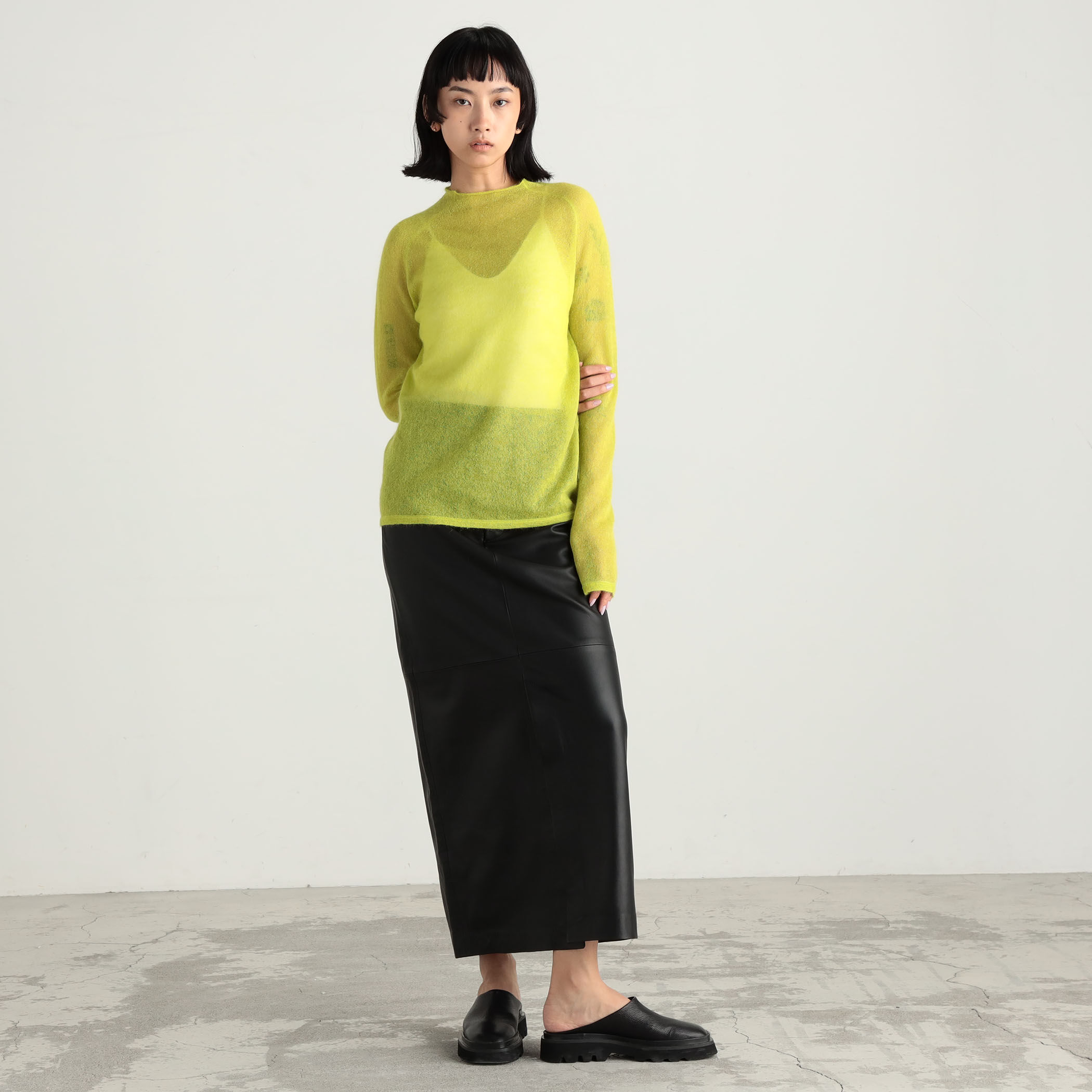○キッドモヘヤモックネックプルオーバー｜トゥモローランド