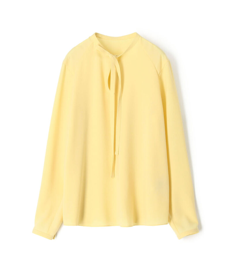 ポリエステルアムンゼン ボウタイブラウス