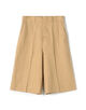 edition pourell リネン タックショートパンツ
