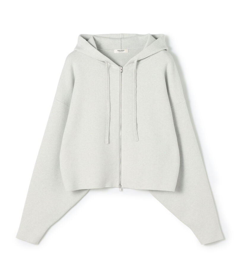 コットンストレッチ フーディー