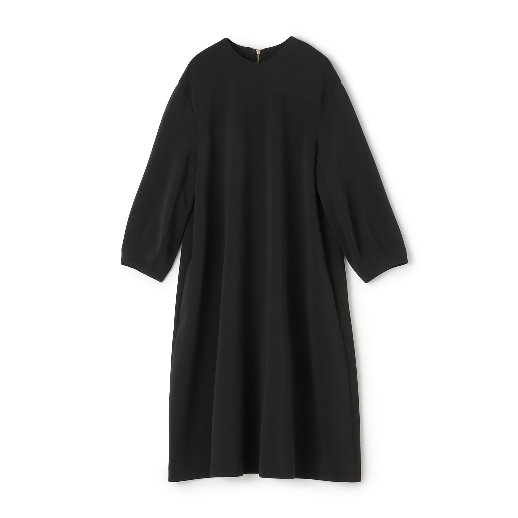 □エラスティックジャージー Aラインワンピース｜トゥモローランド