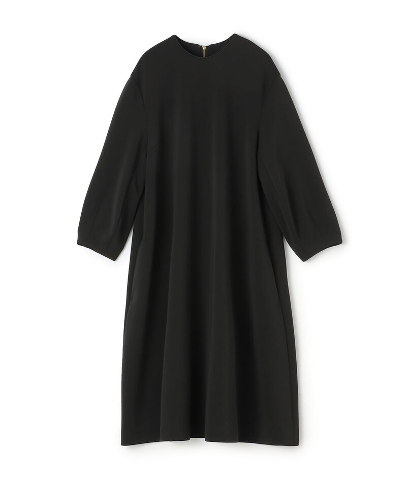 ■エラスティックジャージー Aラインワンピース