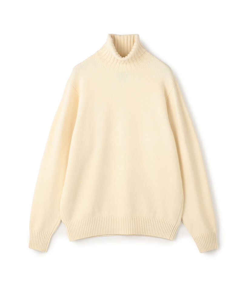 【WEB先行予約】TOMORROWLAND tricot ラムズウール タートルネックニット