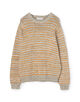TOMORROWLAND tricot コットン マルチカラー クルーネックニット