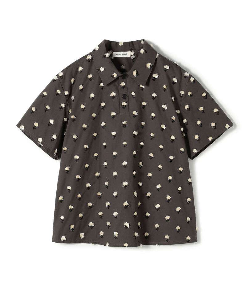edition pourell インディアンエンブロイダリー シャツ