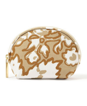 SOULEIADO Cotton oxford round Pouches