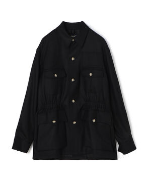 【WEB先行予約・別注】Willis&Geiger ウール シャツブルゾン DORMEUIL