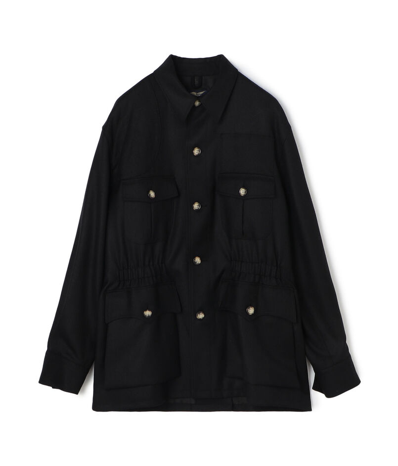 【WEB先行予約・別注】Willis&Geiger ウール シャツブルゾン DORMEUIL