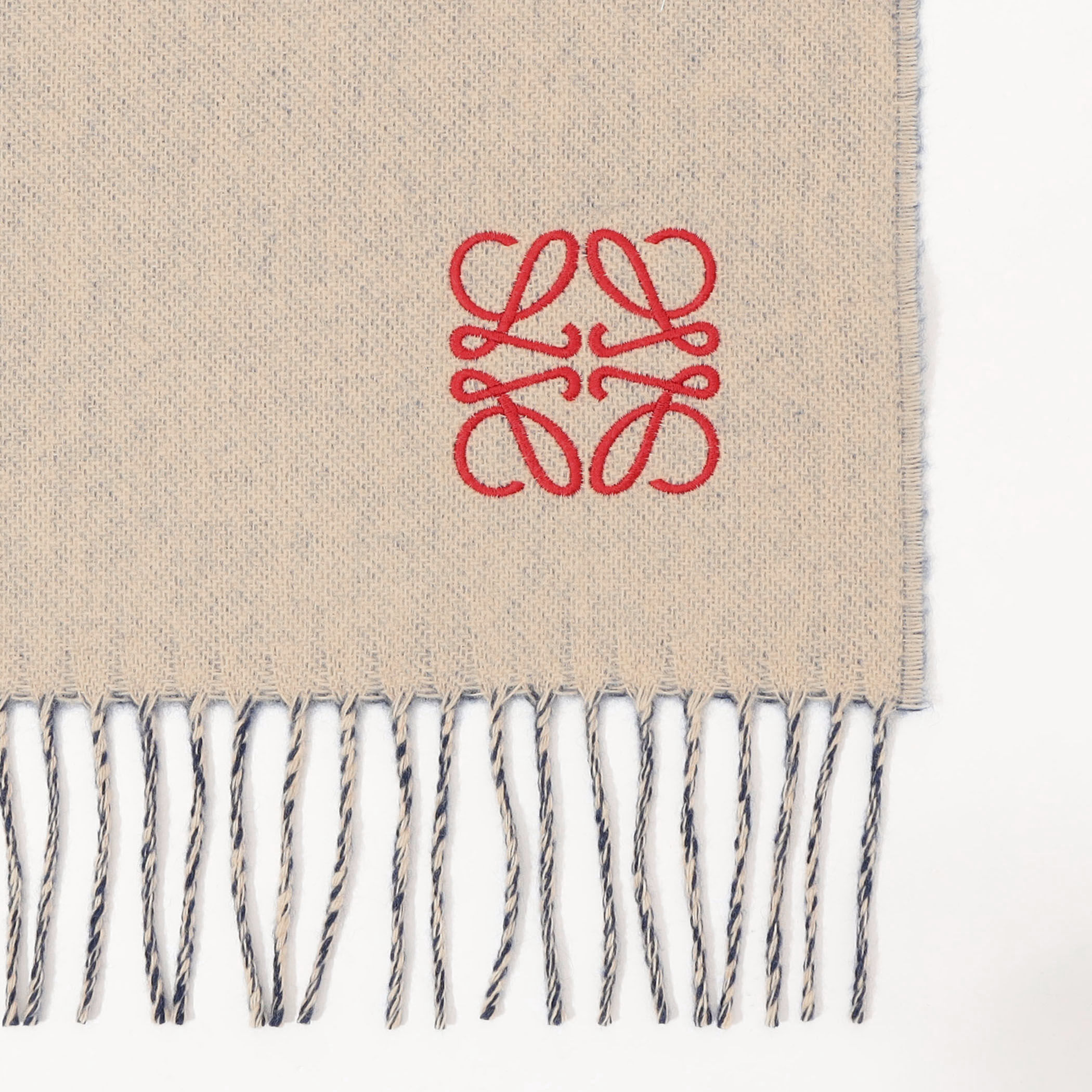 LOEWE バイカラーアナグラムスカーフ｜トゥモローランド 公式通販