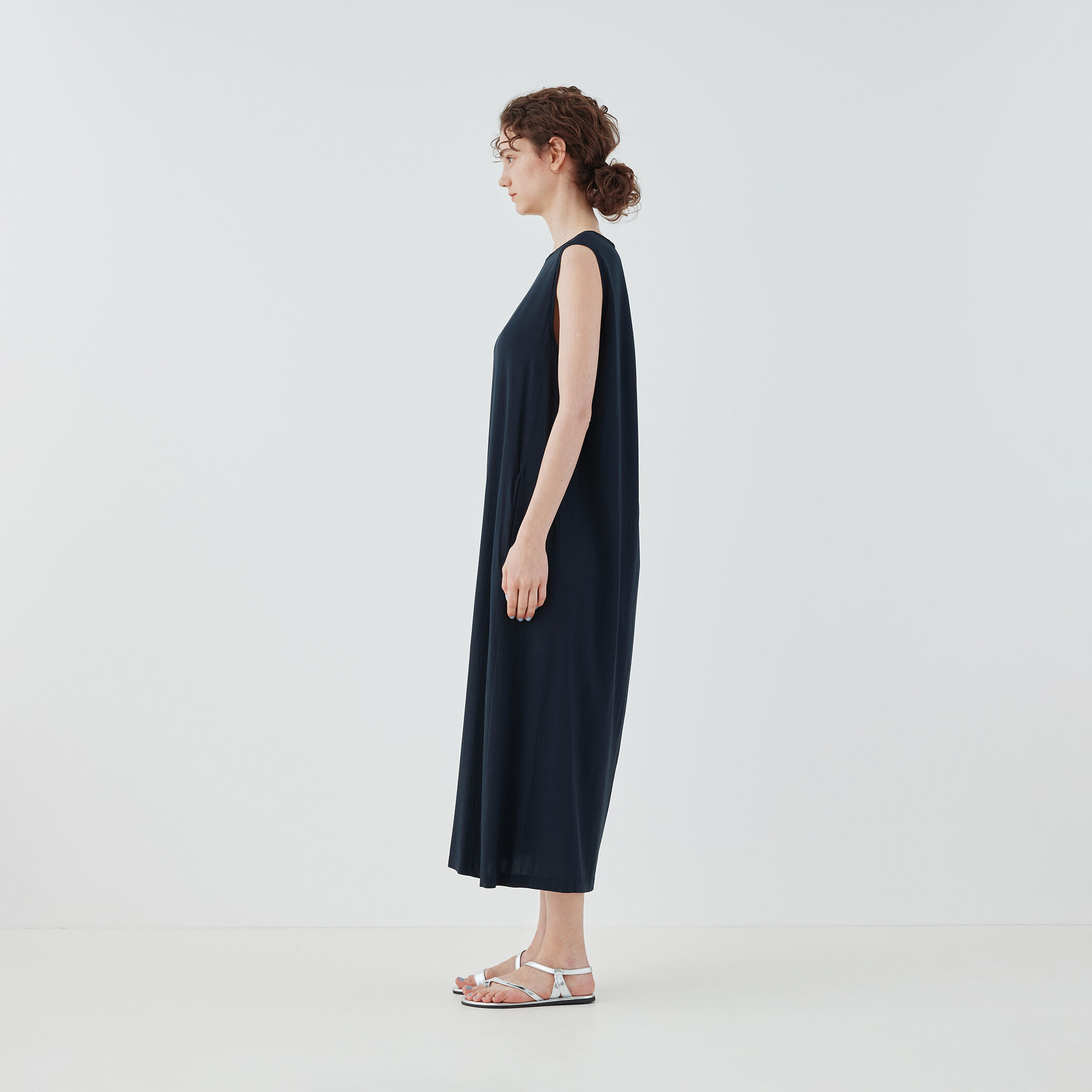 セール】ウォッシャブルレーヨン シャツワンピース（シャツ