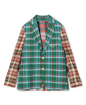 Mai Tai コットン インドマドラス シャツジャケット