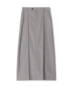 ■ポプリンメルトン ロングスカート