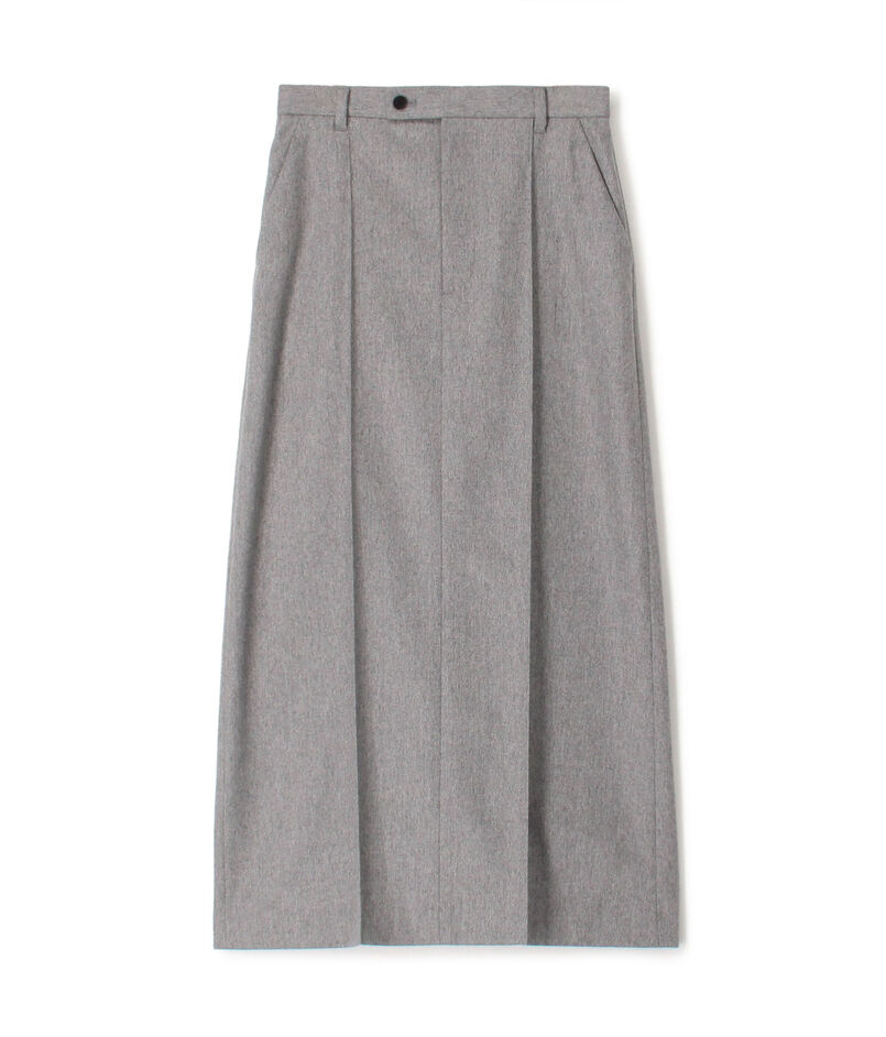 ■ポプリンメルトン ロングスカート