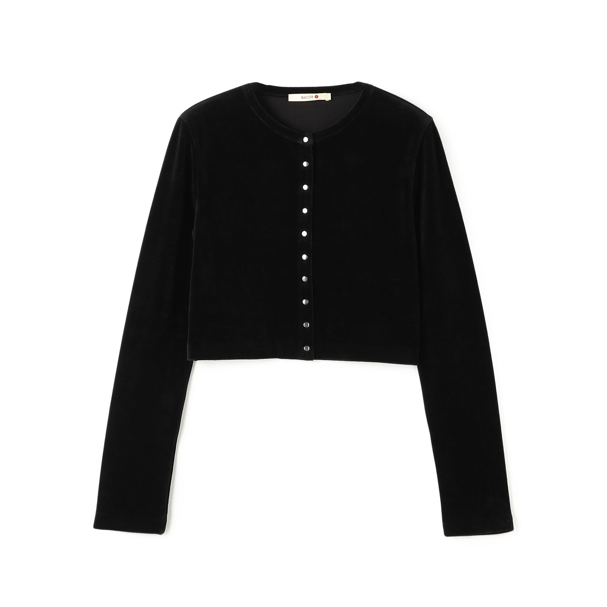 ヘビーベロア ショートカーディガン｜トゥモローランド 公式通販