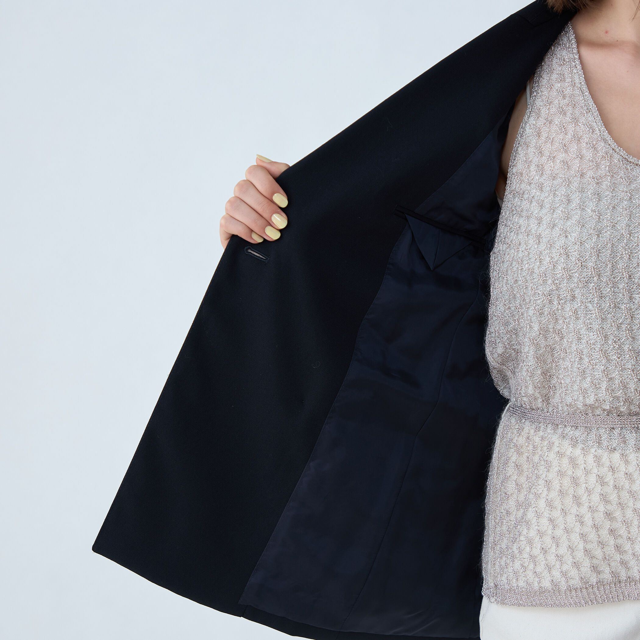 ビンテージギャバジン ダブルブレストジャケット｜トゥモローランド