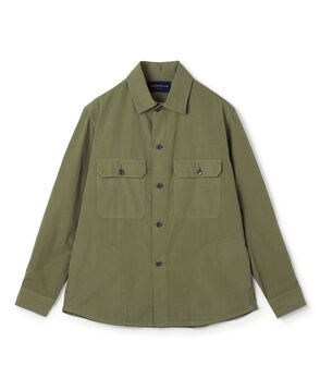 スビンコットン ダブルポケット シャツブルゾン