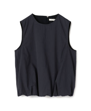 【一部WEB先行予約】コットンツイル バルーンノースリーブブラウス