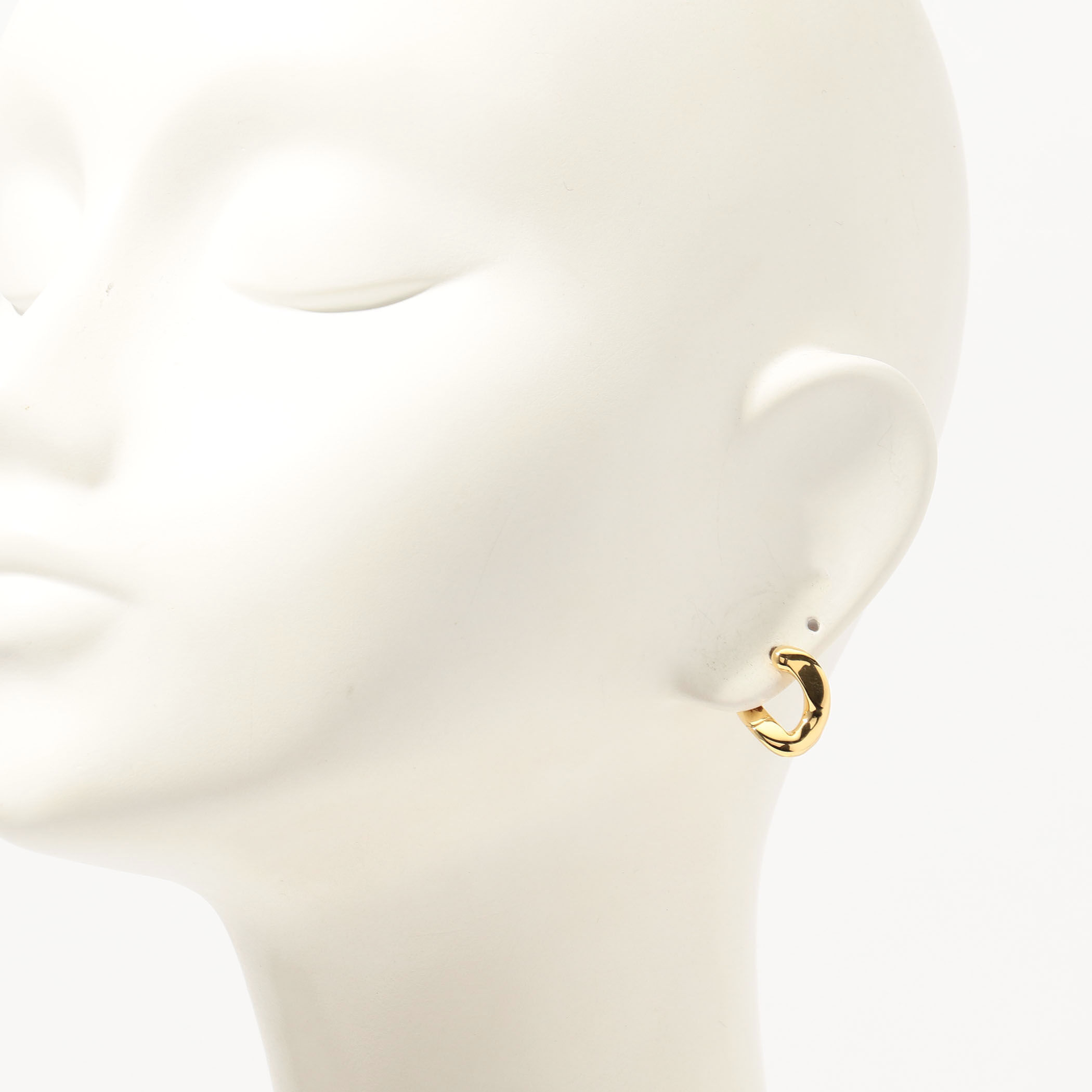 TOM WOOD - トムウッド】Dean Hoops Gold (ピアス/ GOLD