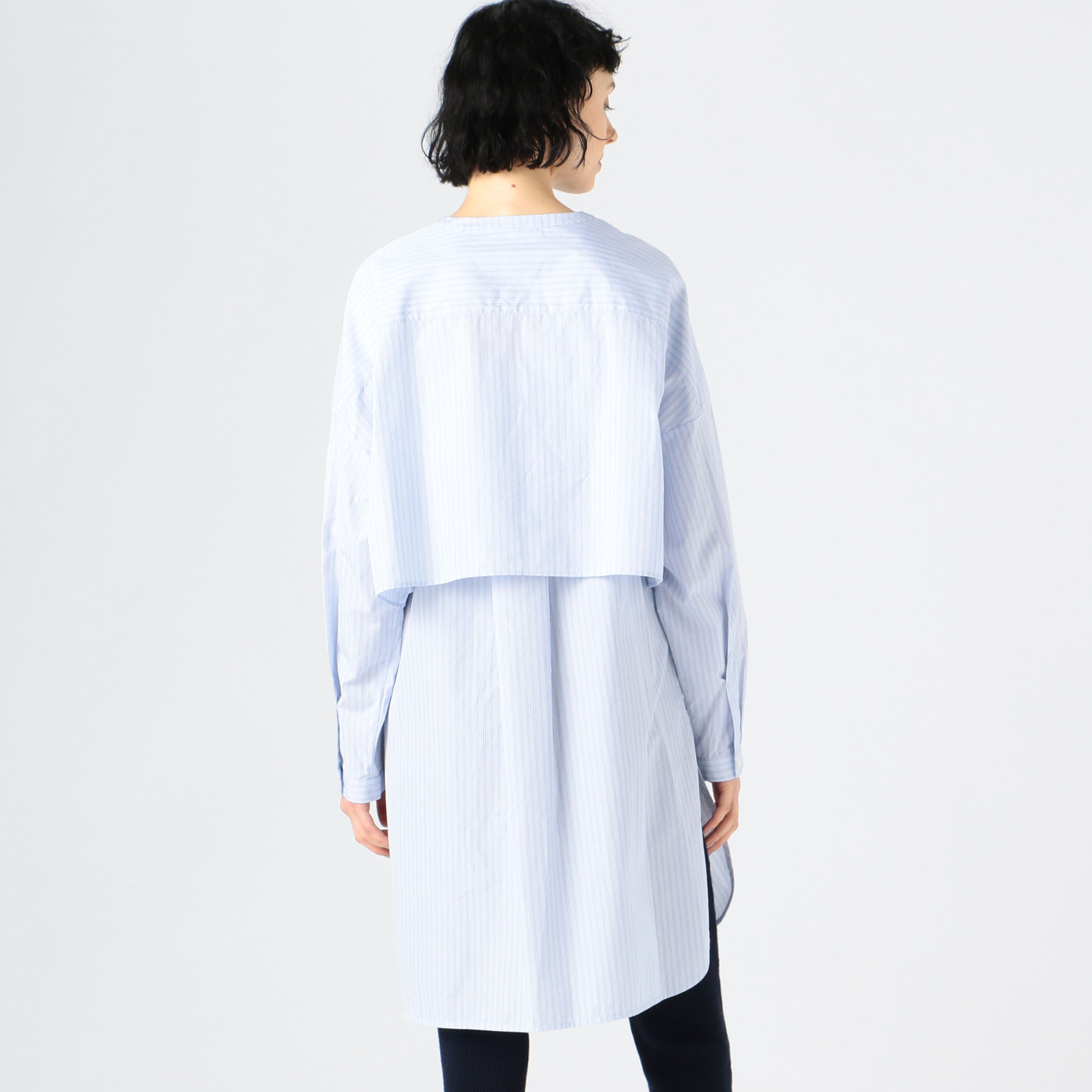 コットンブロード セパレートチュニックシャツ
