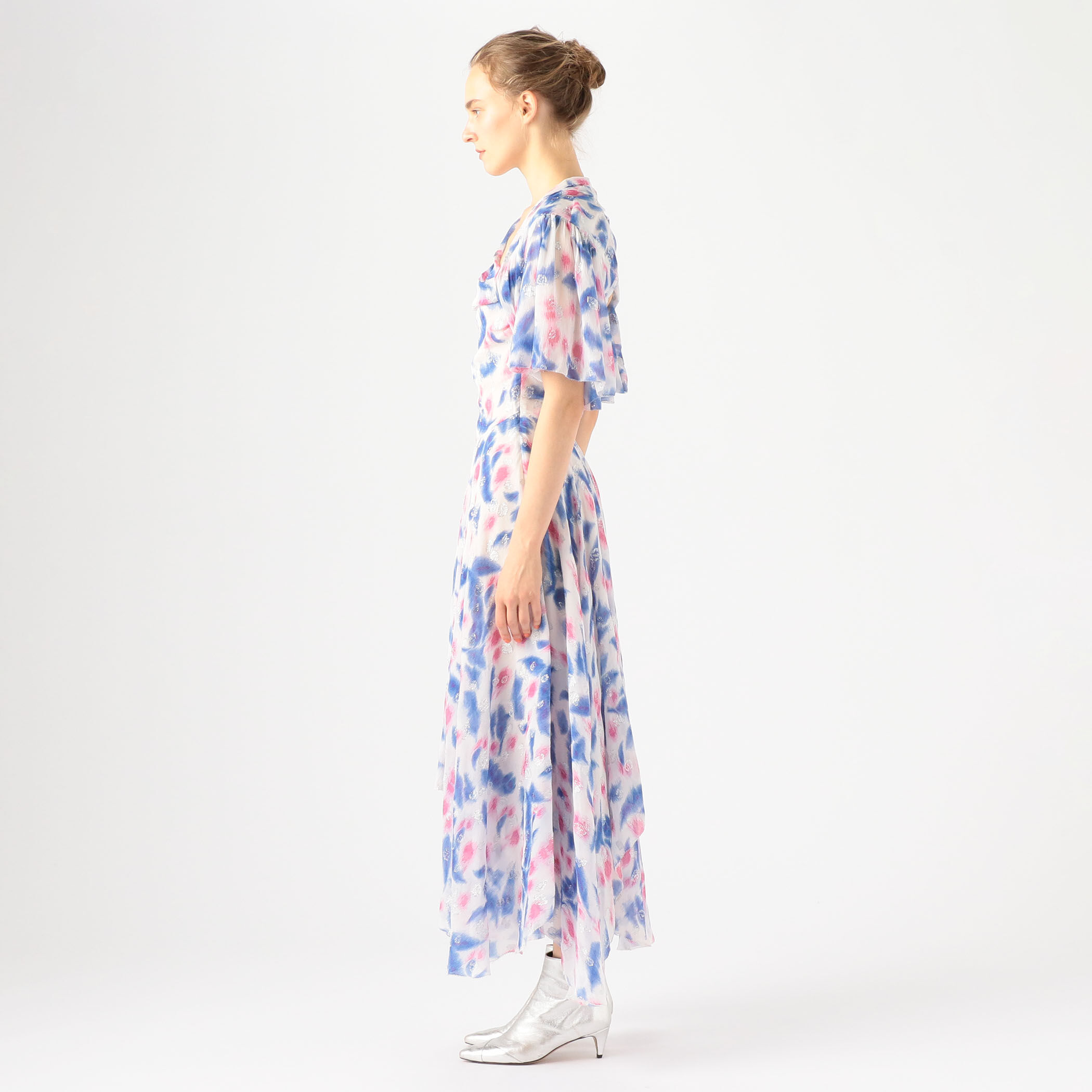 【美品】ISABEL MARANT ETOILE 刺繍入りワンピース 刺繍レースキャミソールワンピース｜ISABEL MARANT ETOILE