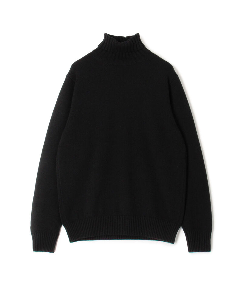 ■TOMORROWLAND TRICOT スーパーファインラムウール タートルネックニット