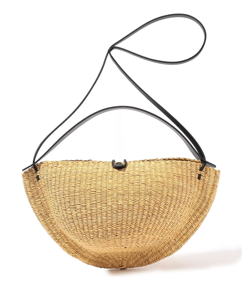 INES BRESSAND MEDIUM WALNUT ショルダーバッグ