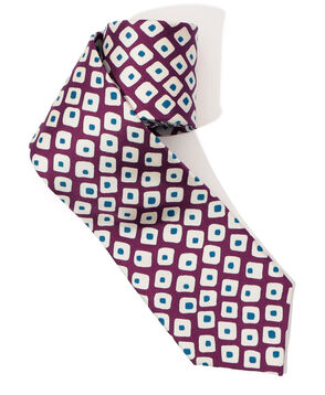TOMORROWLAND シルクプリント 小紋柄ネクタイ