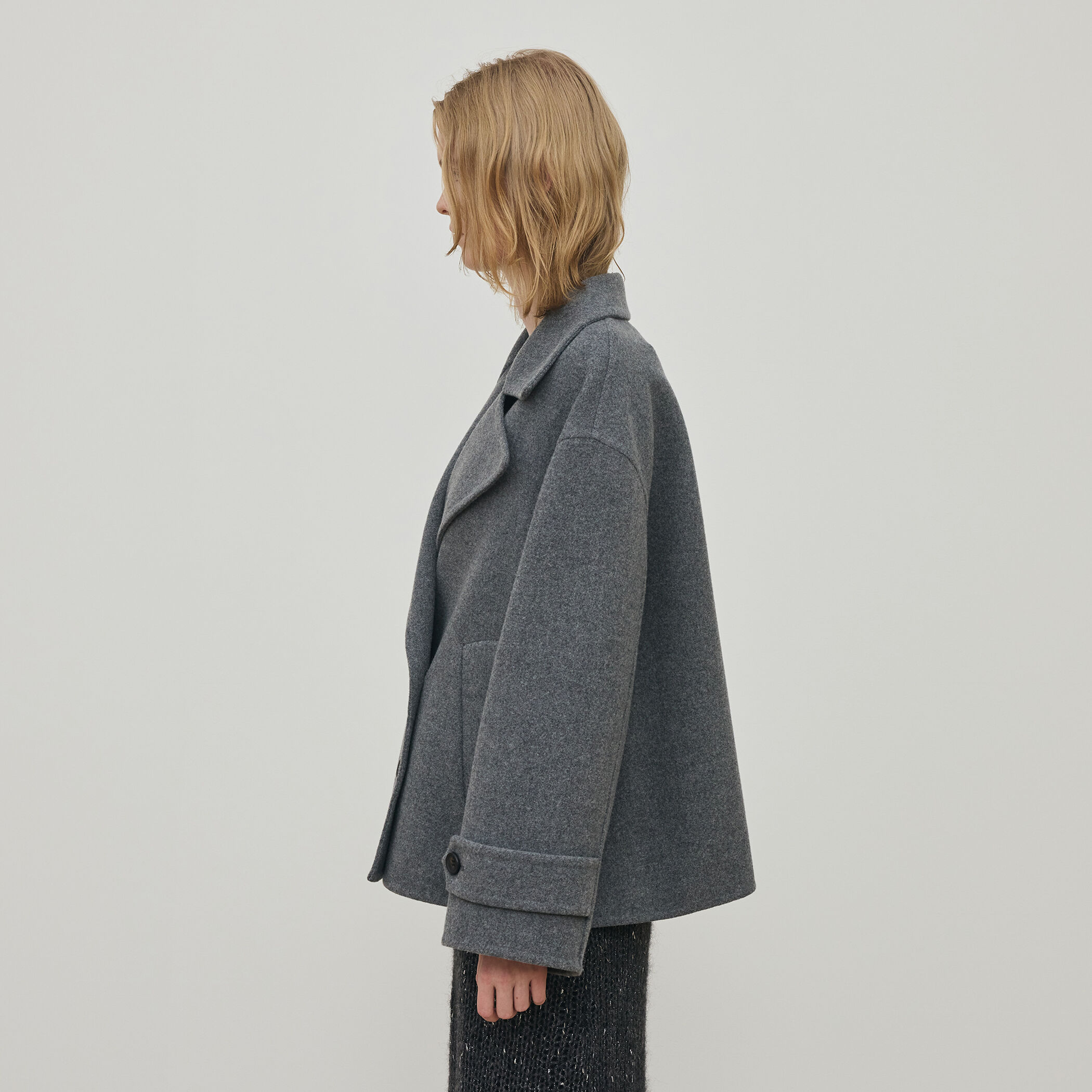 ウールモッサ Pコート｜トゥモローランド 公式通販