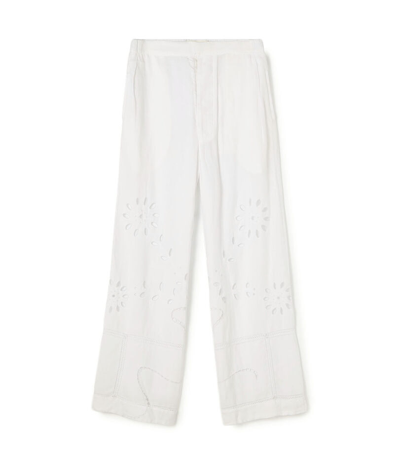 RENATA BRENHA SACRAMENTO TROUSER コットン カットワークレースパンツ