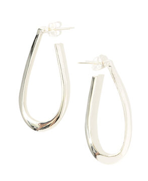 Nina&Jules Uモチーフ シルバーピアス