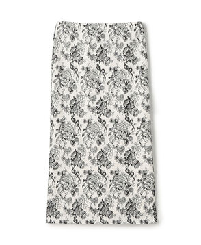 マリンレースエンブロイダリー エラスティックスカート