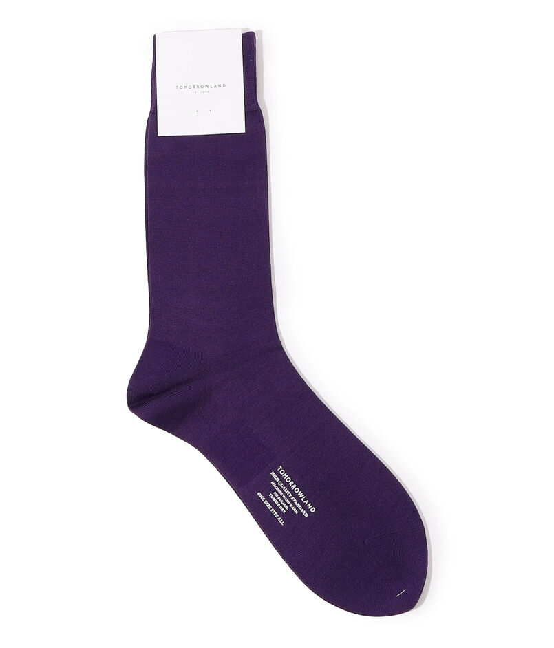TOMORROWLAND シルクナイロン ソリッドソックス