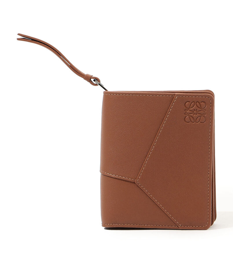 LOEWE パズルエッジコンパクトジップウォレット